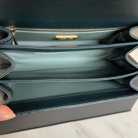 SOLD - CHANEL Python Straight-Lined Flap Bag - Picture 10 of 16